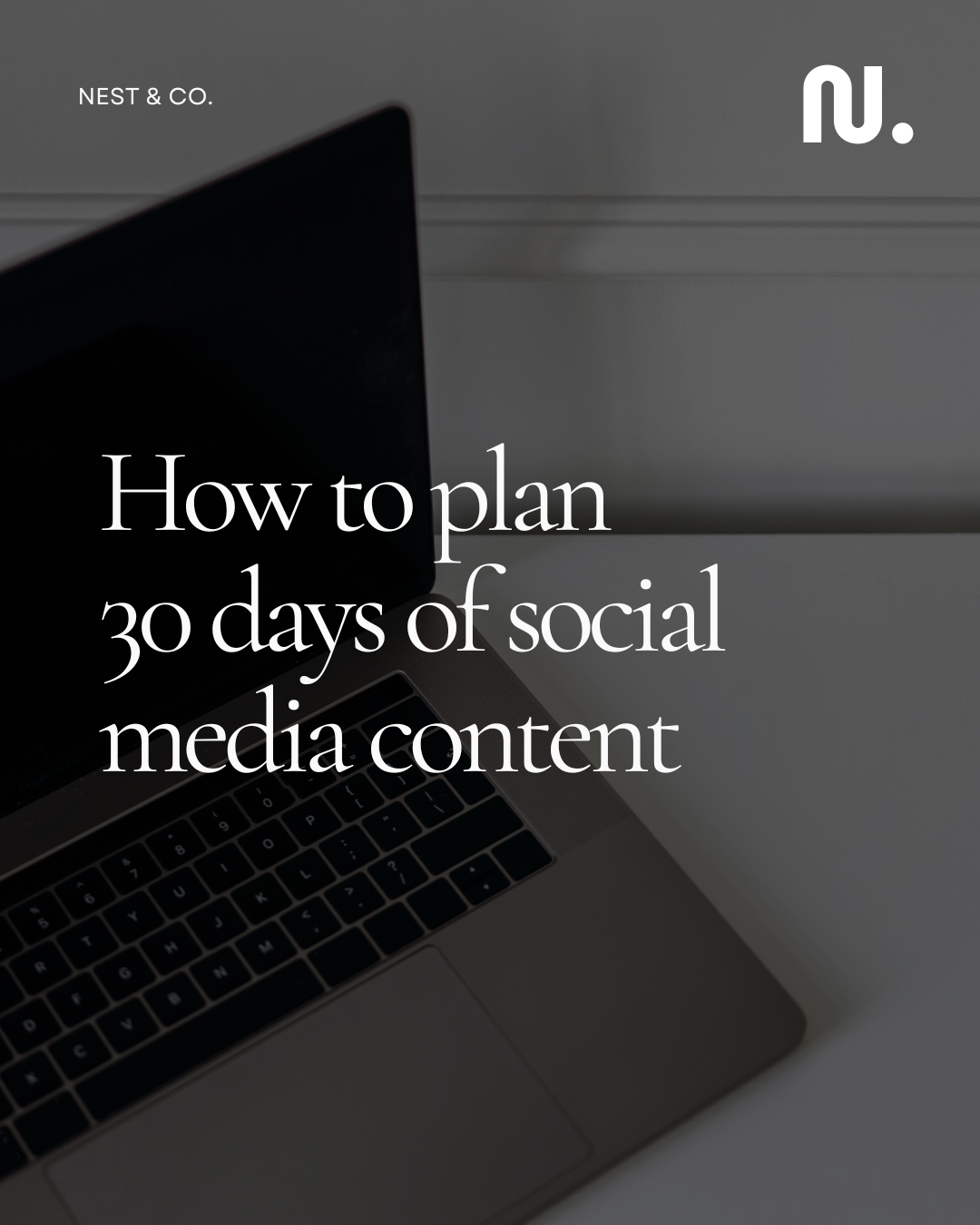 How to plan 30 days of social media content